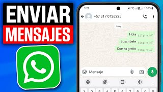 Cómo ENVIAR Mensajes de WhatsApp Sin AGREGAR el CONTACTO 2024 [upl. by Pejsach301]