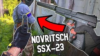 Sneaking Behind AIRSOFT PLAYERS with NOVRITSCH SSX23 AIRSOFT GAMEPLAY [upl. by Flossie40]