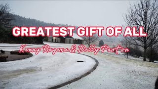 GREATEST GIFT OF ALL KARAOKE lyrics Kenny Rogers amp Dolly Parton [upl. by Minne426]