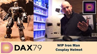 WIP Iron Man Cosplay Helmet [upl. by Ydnerb]