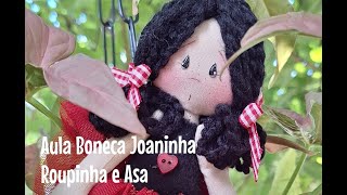 Aula Gratuita Boneca Borboleta e Joaninha  Parte 1 [upl. by Austina583]