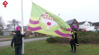 Vlaggen ceremonie MierloHout officiële opening van het carnavalsseizoen [upl. by Liv]