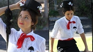 DIY MARY POPPINS COSTUME [upl. by Alvan]