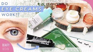 Natural Ways to Reduce Dark Circles amp Eye Bags  Truth About Eye Creams [upl. by Hpsoj]