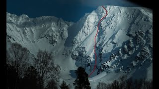 Skiing the North Ramp of Fugldalsfjellet [upl. by Ydaf593]