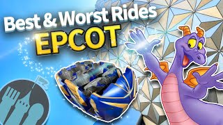 BEST and WORST Rides in EPCOT [upl. by Horten]