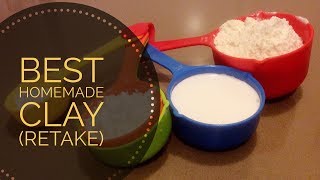 Best Homemade Clay Recipe Retake [upl. by Alimrahs728]