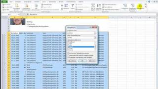 ExcelTabellen gliedern und mit Teilergebnissen zusammenfassen [upl. by Pepper]
