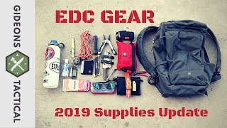 2019 Supplies Update What Is In My EDC Bag [upl. by Harpp]