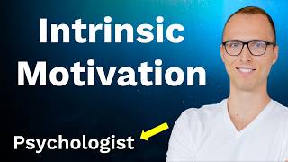 How to Boost INTRINSIC MOTIVATION IMMEDIATELY  Psychology [upl. by Turnheim749]