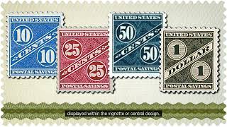 US Postal Savings Stamps [upl. by Polash]