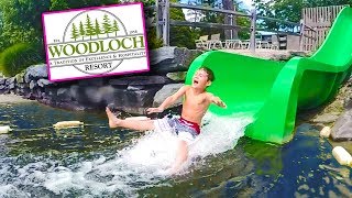 MUST SEE  WOODLOCH RESORT LAKE FUN  Vacation Day 3 Woodloch Resort Poconos [upl. by Cired12]