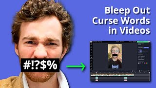 How to Bleep Out Curse Words in Videos Online [upl. by Main949]