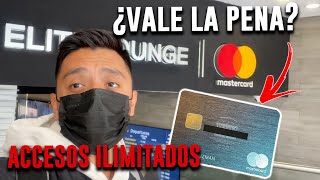 🔥ELITE LOUNGE MASTERCARD MEXICO✈️😱  FONDEADORA DE METAL WORLD ELITE SALA VIP ELITE LOUNGE [upl. by Adnal]