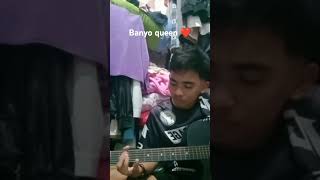 BANYO QUEEN BY ANDREW E  INTRO FINGERSTYLE GUITAR  MELVINOFFICIALL fyp guitar [upl. by Nabe331]