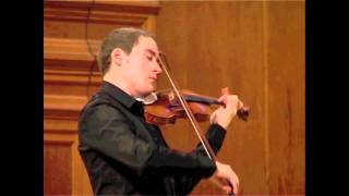 J S Bach Partita for solo violin in d minor 2nd mov Corrente Kristóf Baráti [upl. by Sternlight]