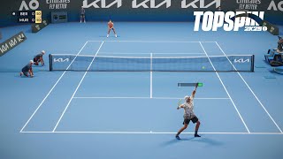 Top Spin 2K25  Andy Murray Vs Matteo Berrettini I Australian Open I Legend Difficulty PS5 [upl. by Thane299]