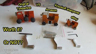 Original Timberline sharpener vs knockoff sharpeners [upl. by Bluma]