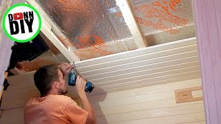 Steam Room Build PART 12  Sauna House Build 12 [upl. by Toddy415]