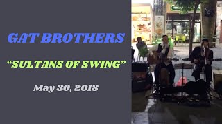 My first time seeing the INCREDIBLE Gat Brothers perform quotSultans of Swingquot [upl. by Ylil]