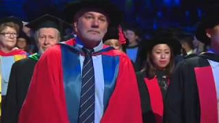 UniSA Graduation Ceremony  1030am Tuesday 15 August 2017 [upl. by Langelo8]