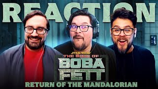 The Book of Boba Fett 1x5 Return of the Mandalorian  Reaction [upl. by Gulgee594]