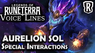 Aatrox  Special Interactions  Legends of Runeterra [upl. by Llebana]