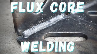 Flux Core Welding Basics for Beginners W A Cheap Welder [upl. by Francesco]