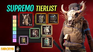 Supremo Tier List The BEST and WORST Supremos to use in Far Cry 6 [upl. by Adierf]