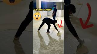 Floor paint design for home  Epoxy resin art for beginners  Epoxy Floors paint work epoxy shorts [upl. by Arreip717]