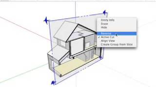 SketchUp Cutting plans and sections [upl. by Fancie]