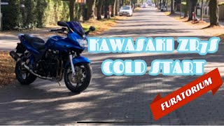 Kawasaki ZR7S  cold start [upl. by Avevoneg]