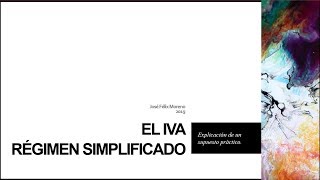 Regimen Especial Simplificado de IVA  Caso [upl. by Nikos]