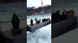 Rheinfall Schaffhausen🇨🇭schweiz switzerland natural swiss rheinfall schaffhausen relaxing [upl. by Florian]