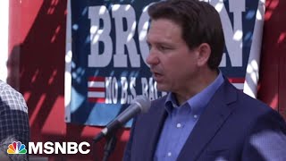 DeSantis says hell start slitting throats of bureaucrats on day one in office [upl. by Niwdog]