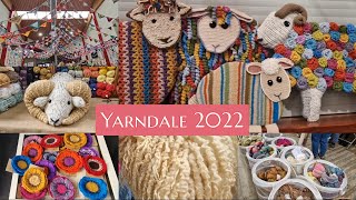 Yarndale 2022 Vlog  Let Me Show You Round  Felts By Philippa Needle Felting Channel [upl. by Ahsienal]