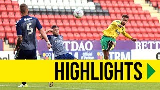 HIGHLIGHTS Charlton Athletic 02 Norwich City [upl. by Ayn240]