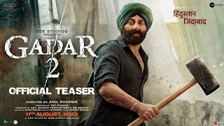 GADER 2 official teaser Sanny deol Ameesha Patel Utkarsh Sharma Anil Sharma Hindi dubbed movie 2023 [upl. by Buzzell]