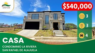 Hermosa casa de 2 plantas a la venta en el Condominio La Riviera en San Rafael de Alajuela [upl. by Tija]