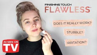 HOW I GET RID OF FACIAL HAIR  Flawless Facial Hair Remover  Honest Review [upl. by Ainolloppa751]