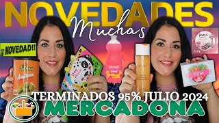 🔥MUCHAS NOVEDADES MERCADONA JULIO🔥TERMINADOS 95MERCADONA♻️ [upl. by Hepsiba]