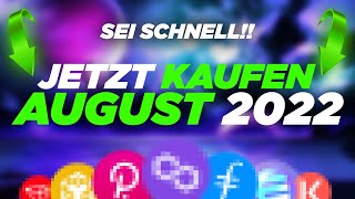 DESHALB solltest Du DIESE 3 Kryptos JETZT im AUGUST kaufen 🤯📈 RIESIGES POTENZIAL [upl. by Ard]