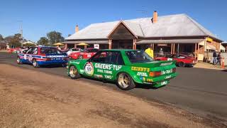 2019 LEYBURN SPRINTS ROYAL HOTEL GREENSTUF JOHNSON BARTLETT FORD FALCON 189ON [upl. by Nishom]