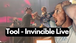 Drummer Reacts To  TOOL  INVINCIBLE LIVE FIRST TIME HEARING [upl. by Holli]