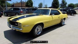 1969 Chevrolet Camaro Z28 RS Start Up Exhaust and In Depth Review [upl. by Irreg621]