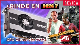 Que tal rinde la Amd Radeon Xfx Hd 7770 1 Gb Vram en 2024 [upl. by Naneek]