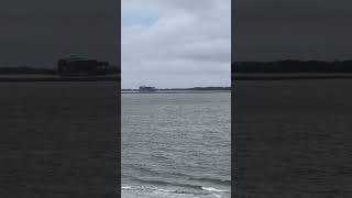 Tybee Island ship watching [upl. by Ydisahc]