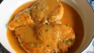 Chicken with Chipotle amp Green Onion Gravy  Chicken Breast with Pan Gravy Recipe [upl. by Marguerite]