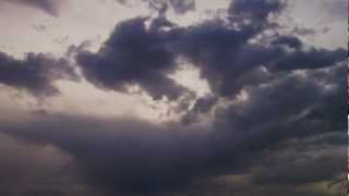 Time Lapse Storm Clouds Gathering HD Video Footage View of Stormy Clouds Forming in a Darkening Sky [upl. by Notned]