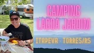 Camping Lagoa JardimItapeva na Praia de TorresRS Pé na areia e motorhome turismo ferias acampar [upl. by Analim]